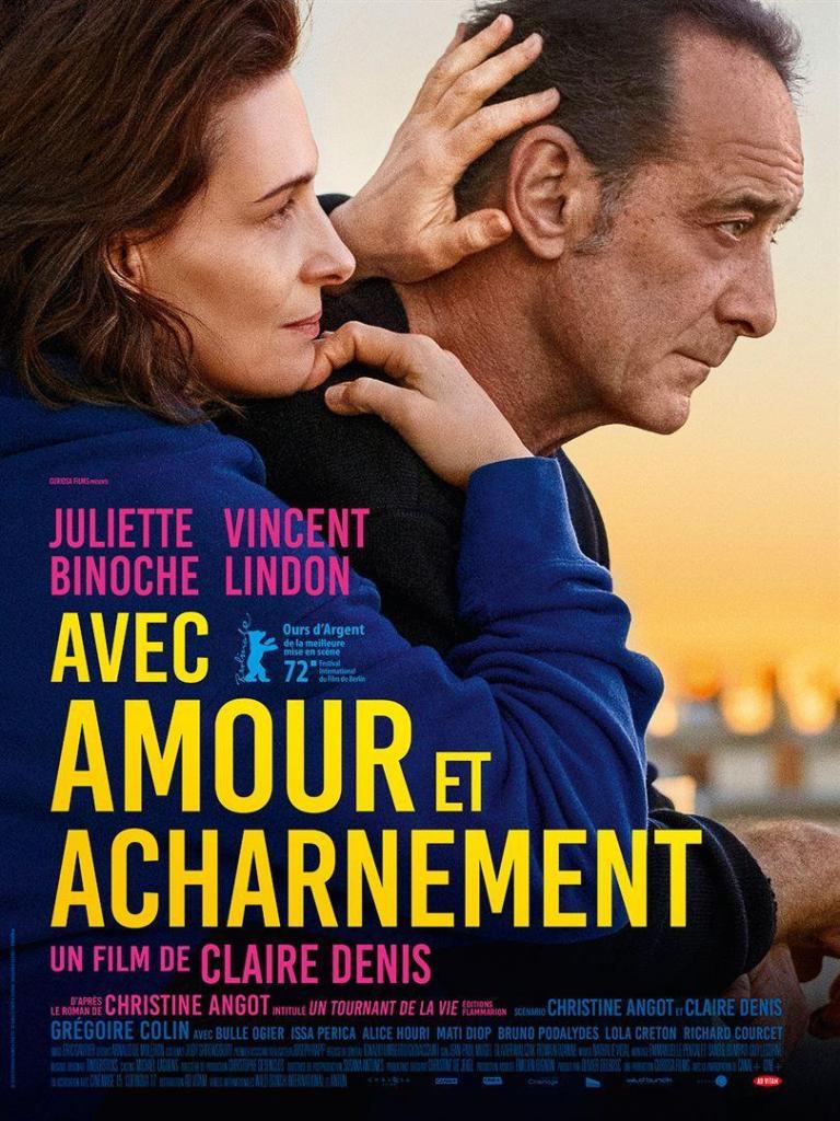 Juliette Binoche y Vincent Lindon en el póster de 'Con amor y furia'