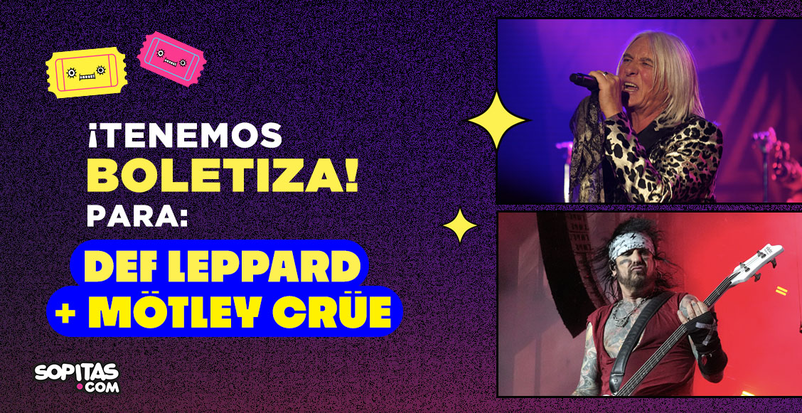 ¡Llévate boletos para que te lances al concierto de Mötley Crüe y Def Leppard!