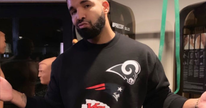 Drake, fan de la NFL