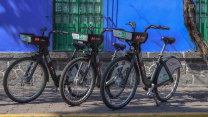 Bicicletas de ECOBICI en Coyoacán