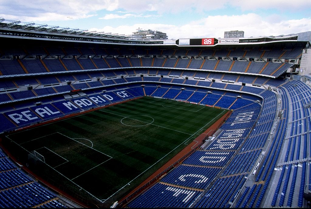 Estadio Santiago Bernabéu, casa del Real Madrid