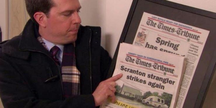 Las teorías sobre la identidad de 'El Estrangulador de Scranton' en 'The Office'