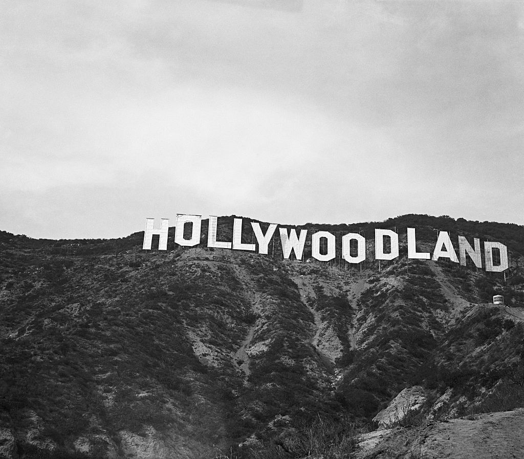El letrero de Hollywood en los 20 