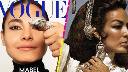 Las joyas que usó Mabel Cadena en Vogue.