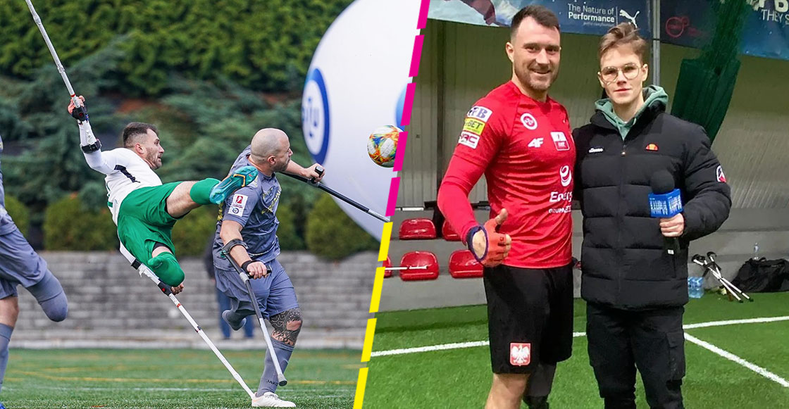 La historia de Marcin Olesky, el jugador que llegó al Pukás con un golazo en futbol de amputados