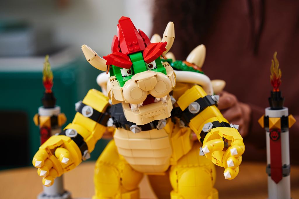 LEGO lanzó una enorme figura de Bowser y acá les contamos cuánto cuesta