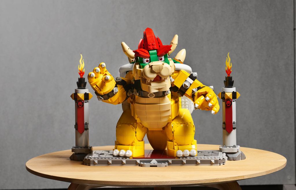 LEGO lanzó una enorme figura de Bowser y acá les contamos cuánto cuesta
