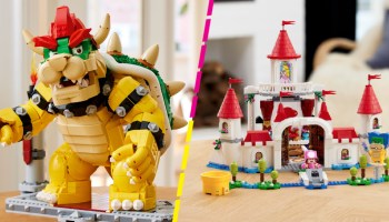 LEGO lanzó una enorme figura de Bowser y varios sets de 'Super Mario Bros.'