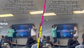Maestra castiga a sus alumnos obligándolos a hacer un baile viral