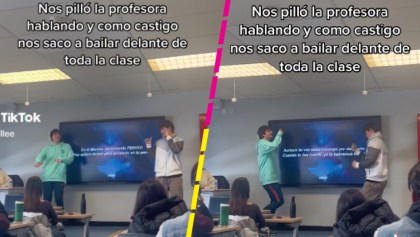 Maestra castiga a sus alumnos obligándolos a hacer un baile viral