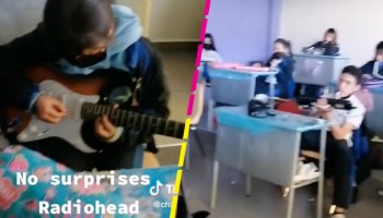 Maestro le enseña a sus alumnos a tocar "No Surprises" de Radiohead y se rifaron