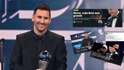 ¡Cada Best más grande! Las reacciones tras el triunfo y discurso de Messi en los premios The Best