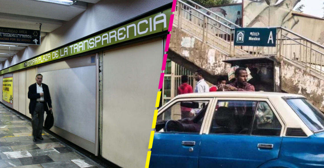 El curioso caso de la estación de metro en Etiopía que se llama México