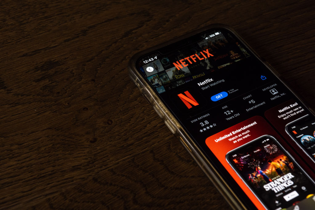 Aplicación móvil de Netflix