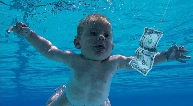Portada del disco Nevermind de Nirvana