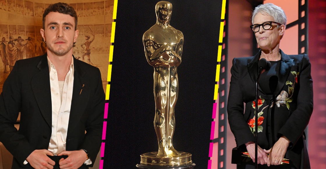 Paul Mescal, estatuilla del Oscar y Jamie Lee Curtis