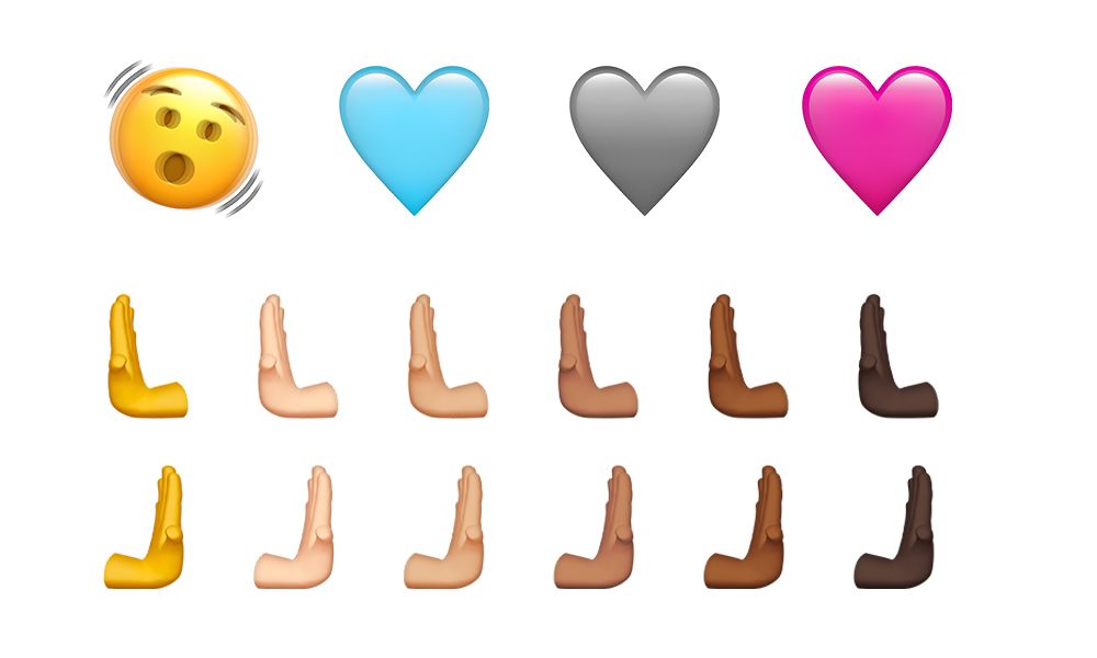 Así se verán los nuevos emojis que llegarán a iOS en 2023