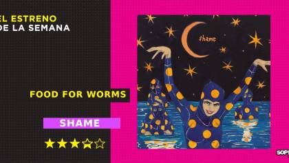 Portada del álbum 'Food For Worms' de Shame