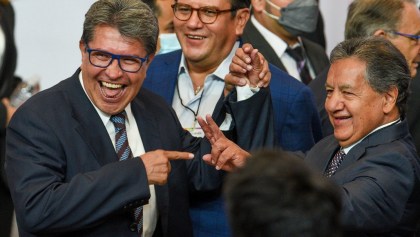 Los senadores Ricardo Monreal e Higinio Martínez acudieron al 5to Informe de Resultados de Alfredo del Mazo Maza Gobernador del Estado de México.