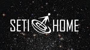 El logo del proyecto SETI Home