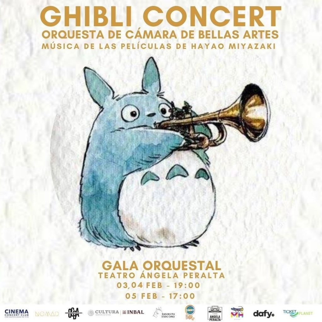 ¡Habrá un concierto sinfónico con la música de Studio Ghibli y les contamos lo que deben saber!