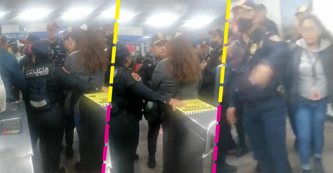 Taquillera es detenida por agredir a niña con discapacidad en el Metro de CDMX