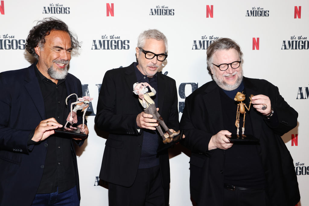 Guillermo del Toro, Alfonso Cuarón y Alejandro González Iñárritu
