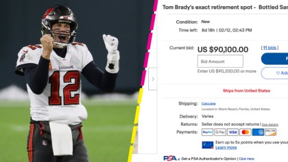 WTF?! Usuario subasta por miles de dólares la arena donde Tom Brady se sentó a anunciar su retiro