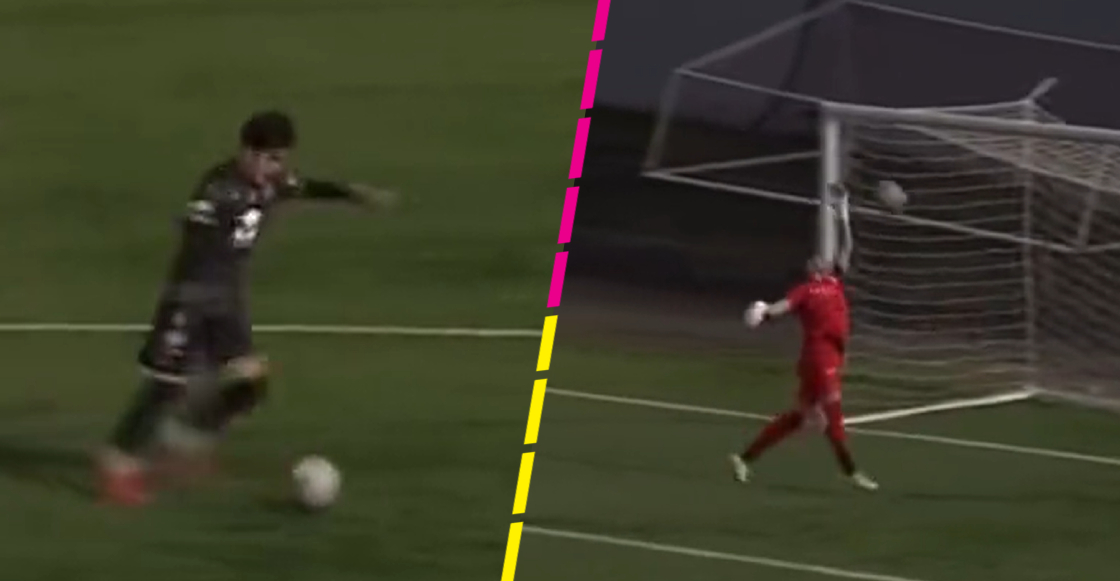 Desde media cancha: El mexicano Francisco Rivera hace un tremendo golazo en la copa de Kosovo