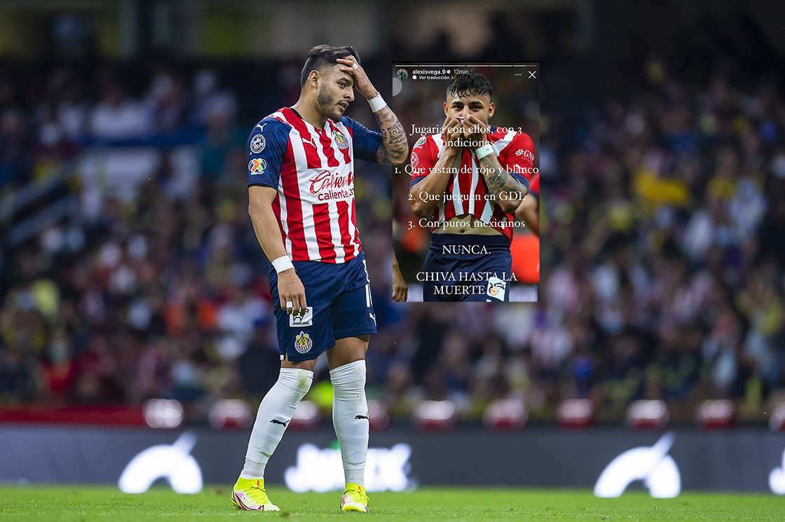 La 'corrección' de Alexis Vega tras decir que sí jugaría en América