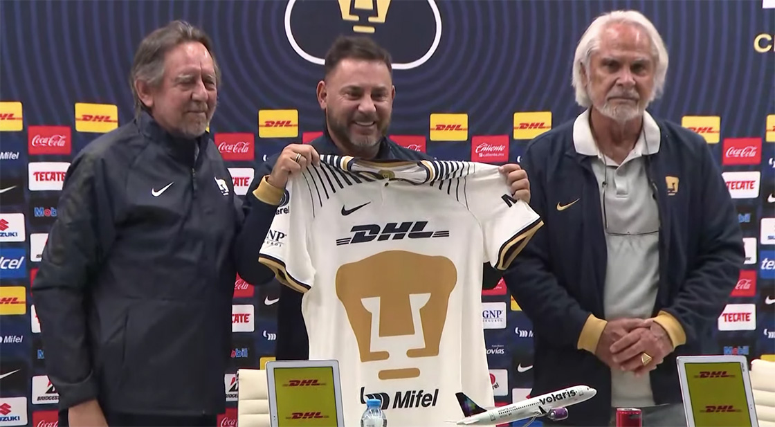 ¿Cuándo debuta Antonio 'Turco' Mohamed como DT de Pumas en la Liga MX?