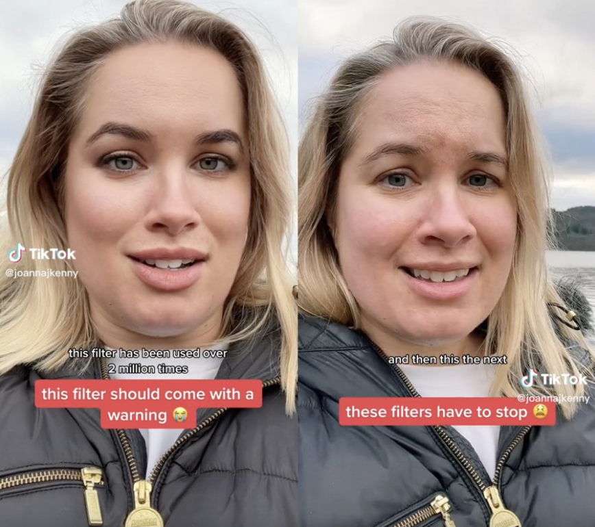 Bold Glamour, el filtro viral de belleza de TikTok