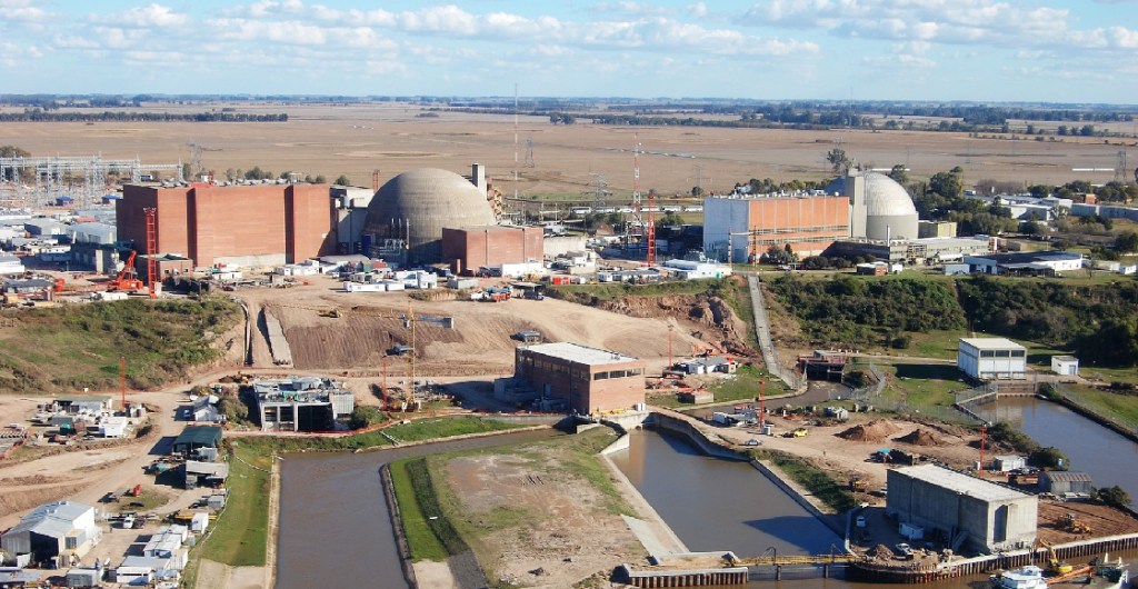 La central nuclear de Atucha, en Argentina