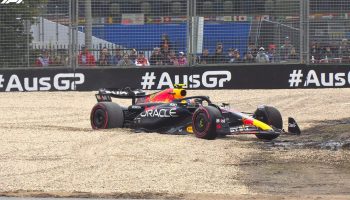 Los problemas y abandono de Checo Pérez en la Q1 del GP de Australia