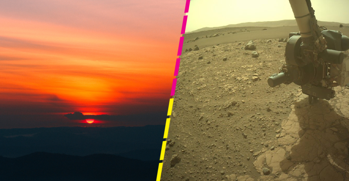 Así se ve un amanecer en Marte captado por la NASA