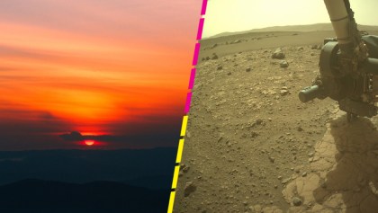 Así se ve un amanecer en Marte captado por la NASA