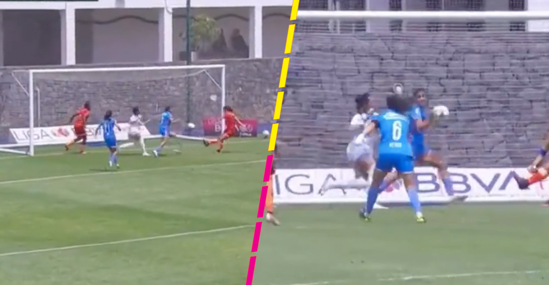 El polémico gol con la mano de Daniela Flores en el Cruz Azul vs Juárez Femenil