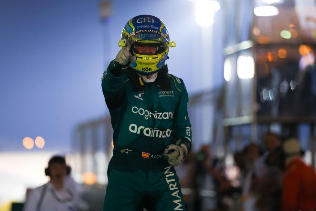 "Un sueño cumplido": El emotivo festejo de Fernando Alonso por su podio 99 en Fórmula 1