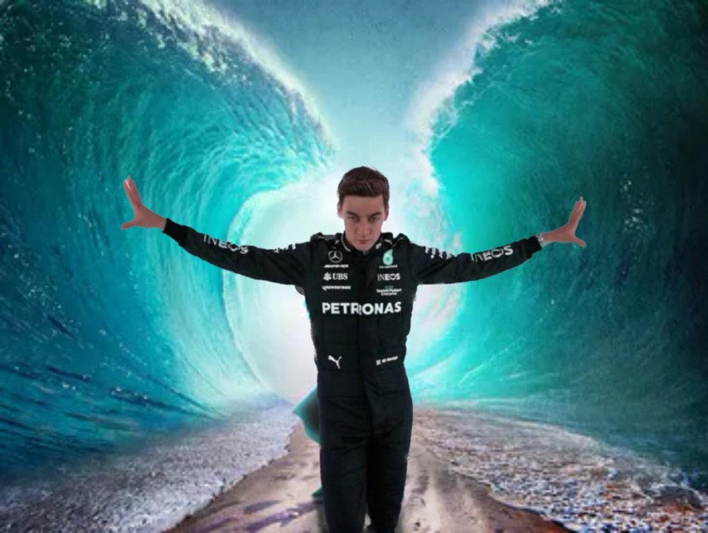 Russell se llevó los memes del nuevo intro de Fórmula 1 2023