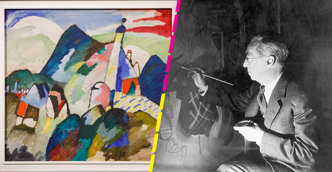 La trágica historia de la pintura de Kandinsky