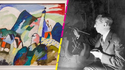 La trágica historia de la pintura de Kandinsky