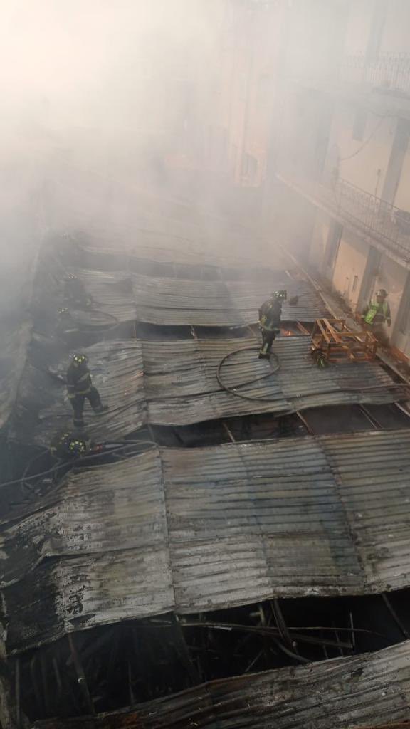 incendio en la colonia Juárez