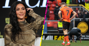 Fan pide que Kim Kardashian no se acerque al campo del Dundee United de Escocia para evitar su maldición. Noticias en tiempo real