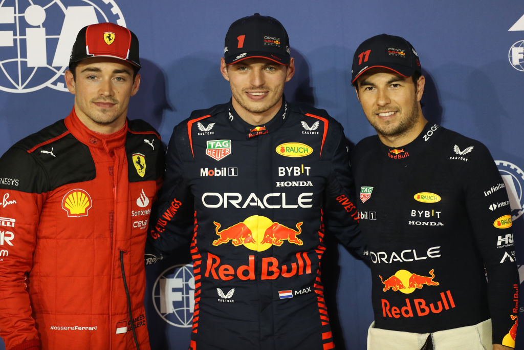 El dominio de Verstappen y Checo Pérez, los problemas de Ferrari y lasorpresa de Hülkenberg en la quali del GP de Baréin