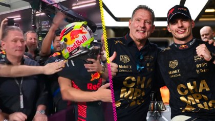 Max Verstappen defiende a su papá por no festejar con Checo Pérez en Arabia