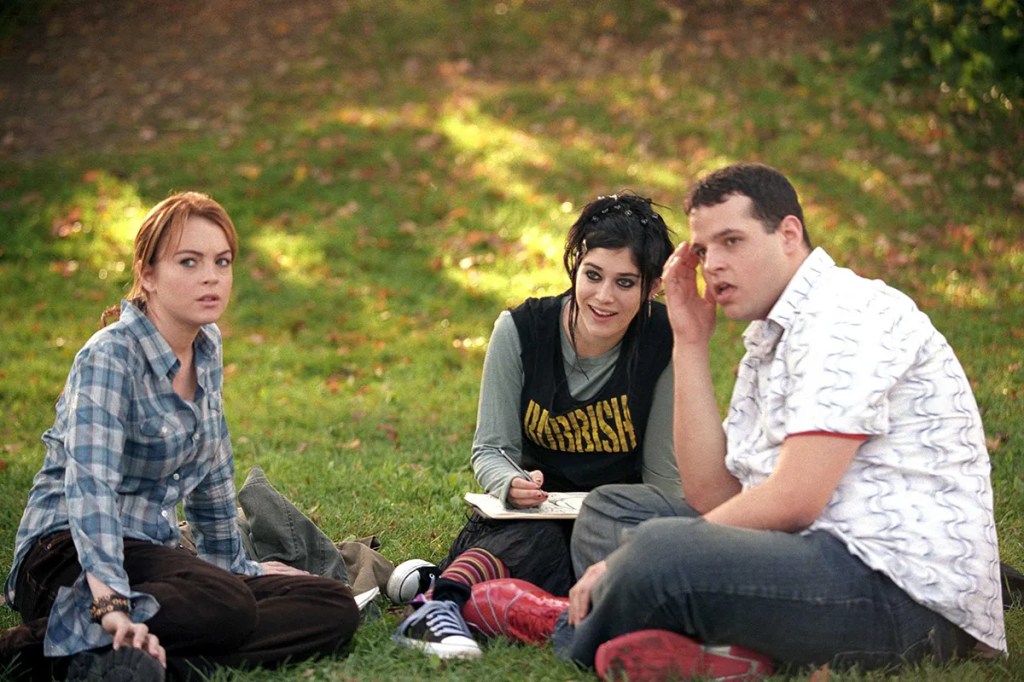 Cady, Janis y Damian en 'Mean Girls'