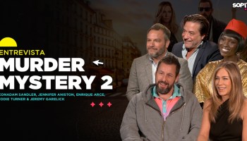 Jennifer Aniston y Adam Sandler y 'Murder Mystery 2'