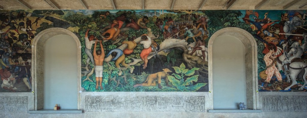 Mural de Diego Rivera en Morelos