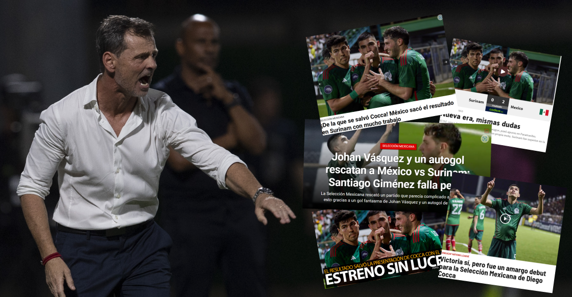 Un México muy gris, así reaccionó la prensa mexicana ante el debut de Diego Cocca con el 'Tri'