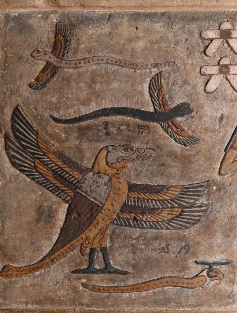 Animales representado en inscripciones egipcias.